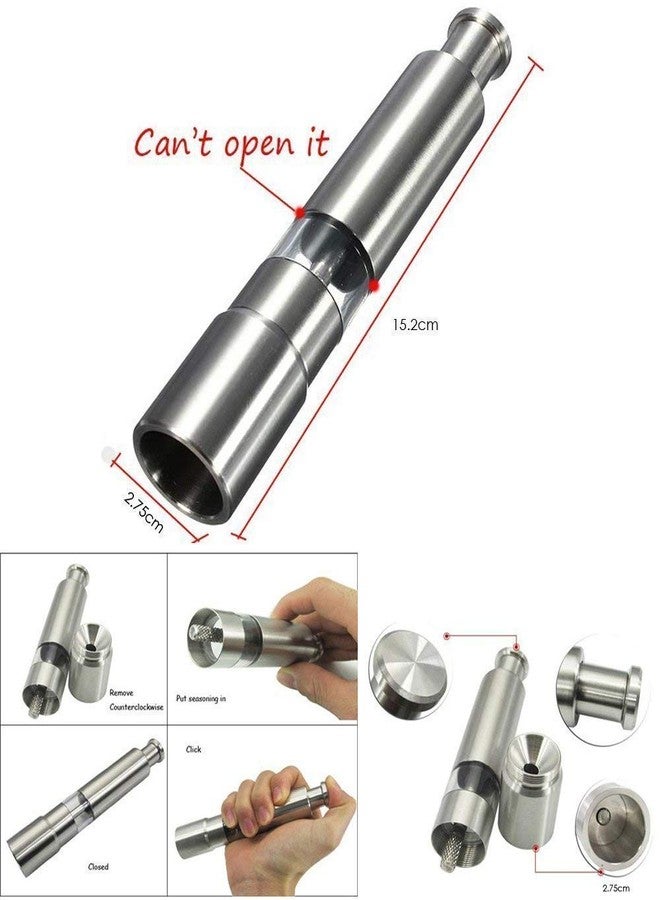 HETARMI ENTERPRISE Hetarmi Small Handy Mini Grinder Salt Pepper Grinder Spice Sauce Mill Tool - Image 3