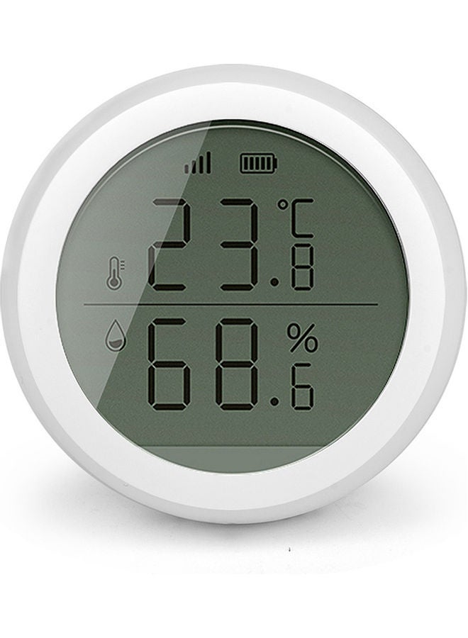 NIBEMINENT Smart Zigbee Temperature Humidity Sensor White - Image 1