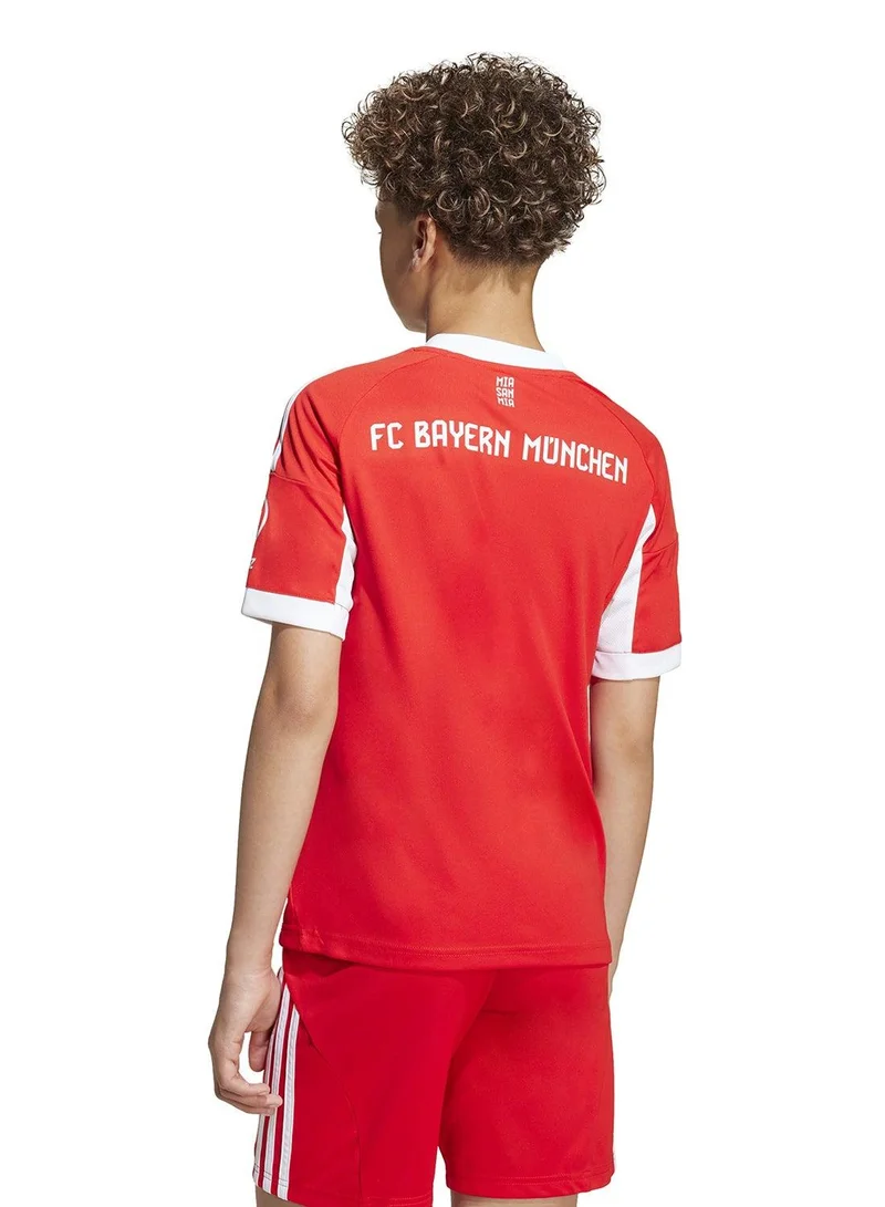 Adidas Fcb H Jsy Y Red Football Jerseys For Junior 7-8Y