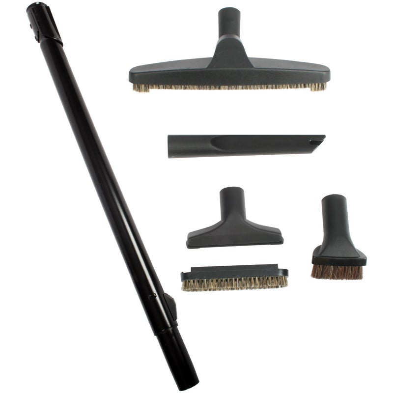 CenTec Systems 93796 Premium Vacuum Attachment Kit Telescoping Wand Black
