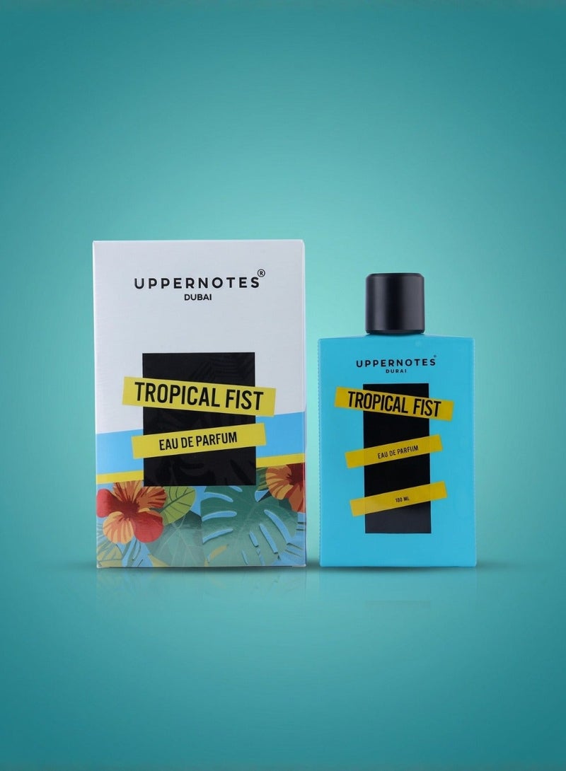 UPPERNOTES Tropical FIST Eau De Parfum for Men and Women 100ml – Intense, Long‑Lasting Exotic Scent - Image 3