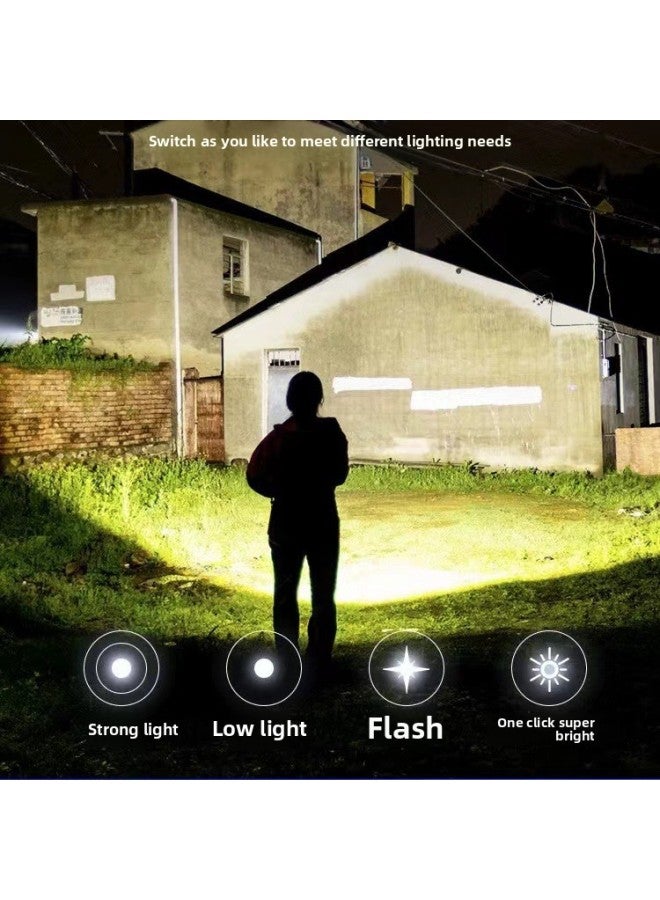 Loquat Portable LED Multifunctional Keychain Light Mini Outdoor COB Emergency Work Auto Repair Light-color:Aluminum Alloy (200mah) - Image 4