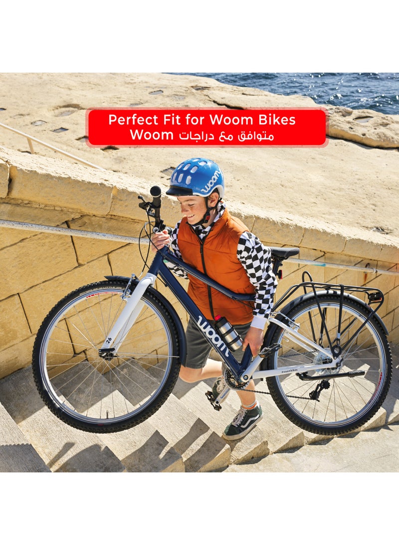 Woom دعامة ووم ليجي – صغيرة – ألمنيوم خفيف الوزن – سهلة التركيب – قابلة للتعديل – لدرجات ووم 2 و ووم 3 - Image 4