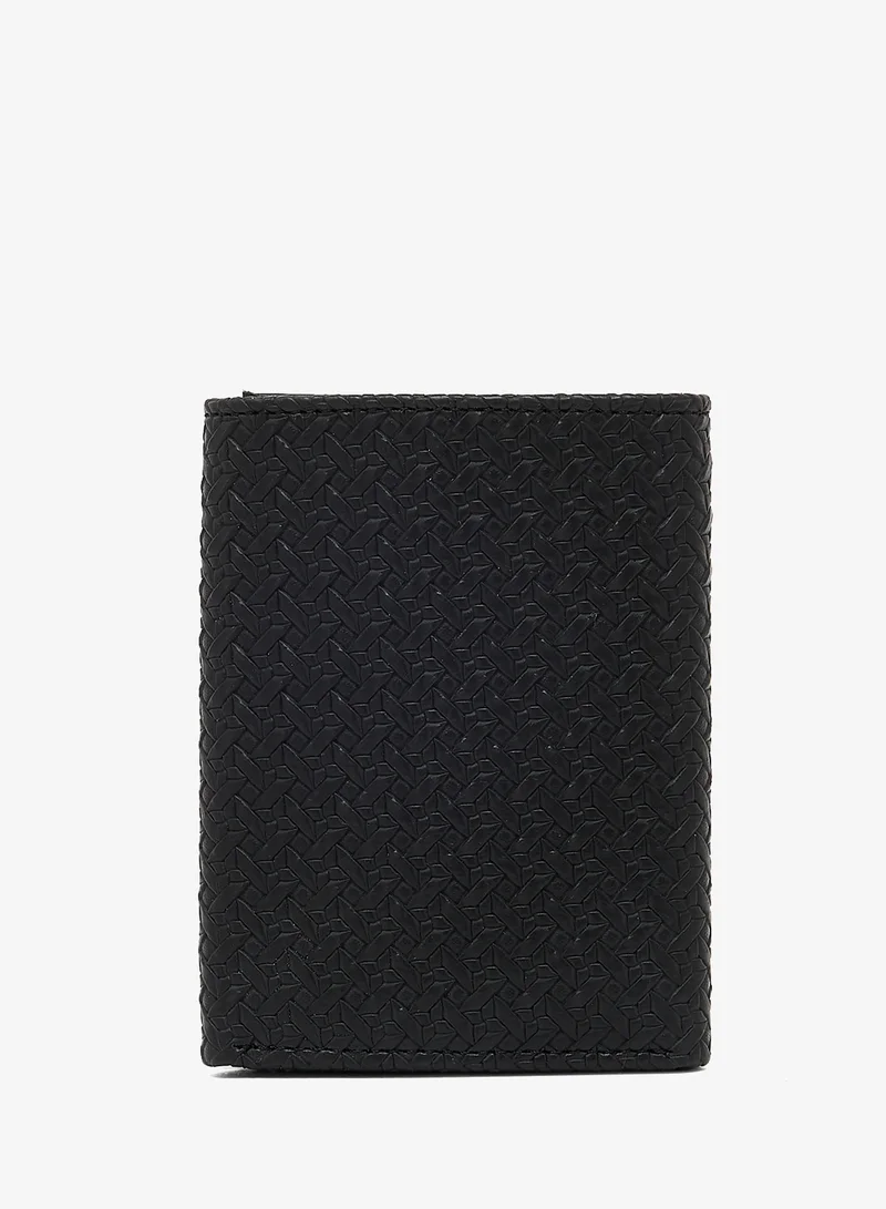 Robert Wood  Essential fabric contrast Trifold leatherette Wallet for Men | Best Price UAE