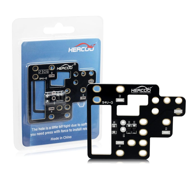 HERCOO 6 High Mod Module for GM Low Beams High Beams DRL Light On Simultaneously Compatible with Chevy Silverado GMC Sierra 150025003500 Classic 20032007