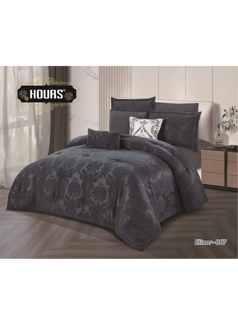Hourse Two-tone quilt set, a luxurious king size mattress, suitable for special occasions 