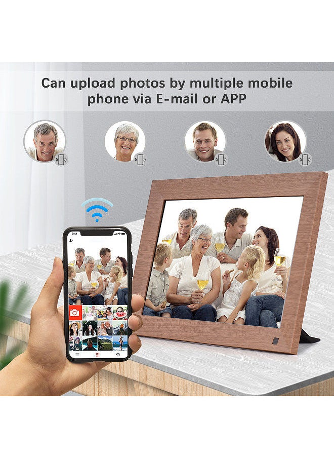 ANDOER - Andoer 10 Inch WiFi Digital Photo Frame Smart Digital Picture Frame Wall Mountable - Image 1