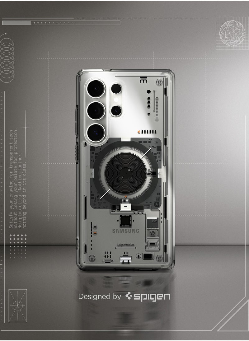 Spigen - Ultra Hybrid MagFit for Samsung Galaxy S25 ULTRA Case Cover with MagSafe (2025) - Neo One - Image 1
