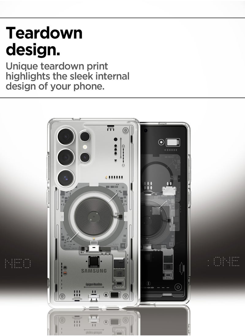 Spigen - Ultra Hybrid MagFit for Samsung Galaxy S25 ULTRA Case Cover with MagSafe (2025) - Neo One - Image 1