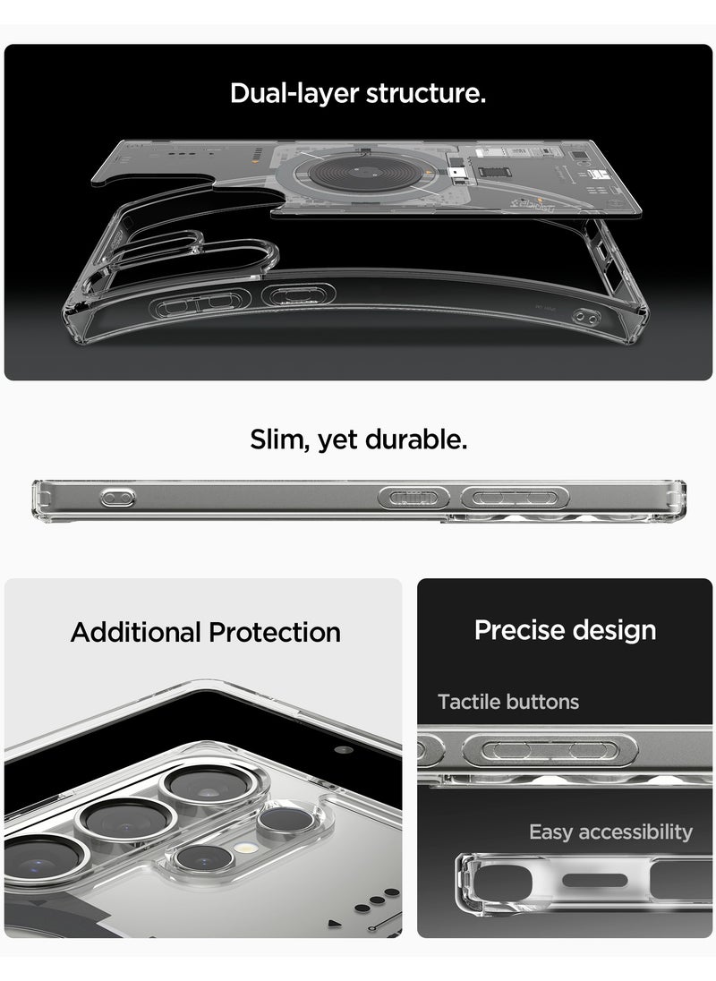Spigen - Ultra Hybrid MagFit for Samsung Galaxy S25 ULTRA Case Cover with MagSafe (2025) - Neo One - Image 1