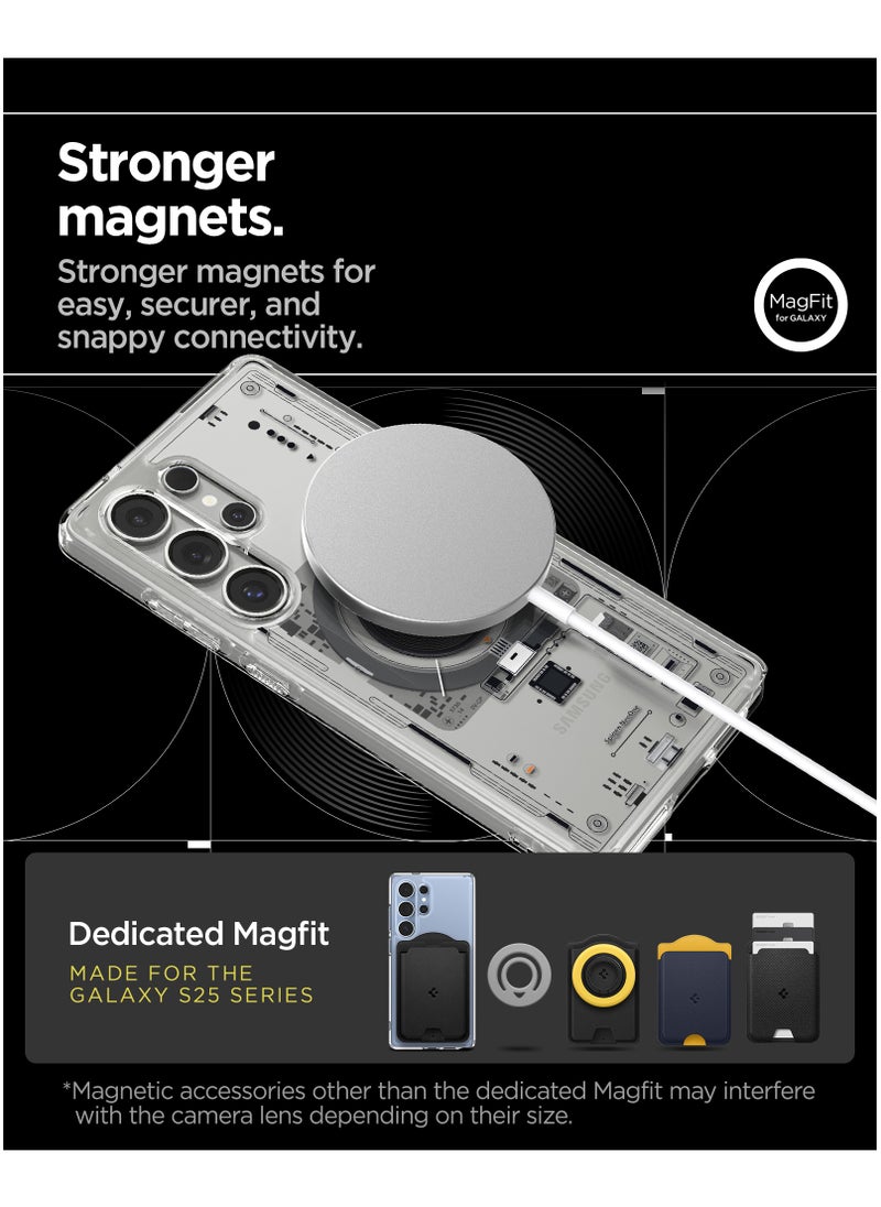 Spigen - Ultra Hybrid MagFit for Samsung Galaxy S25 ULTRA Case Cover with MagSafe (2025) - Neo One - Image 1