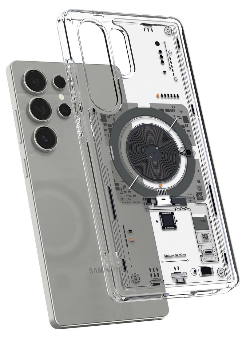 Spigen - Ultra Hybrid MagFit for Samsung Galaxy S25 ULTRA Case Cover with MagSafe (2025) - Neo One - Image 1