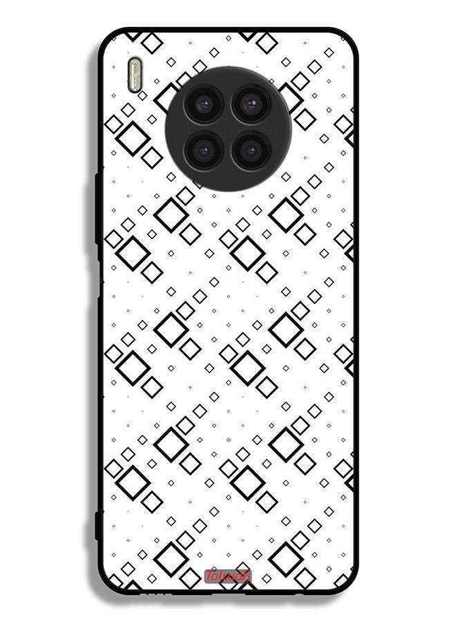 Tolwak Honor 50 Lite Protective Case Cover Square Abstract Digital Art - Image 2