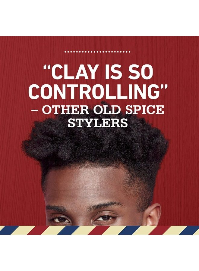 Old Spice Hair Styling Clay Pomade for Men, 2.22 oz - Image 5