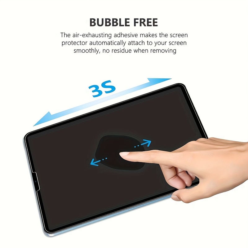 2PCS Tempered Glass Screen Protector For iPad Air 13 Inch HD Clear Bubble Free - Image 5