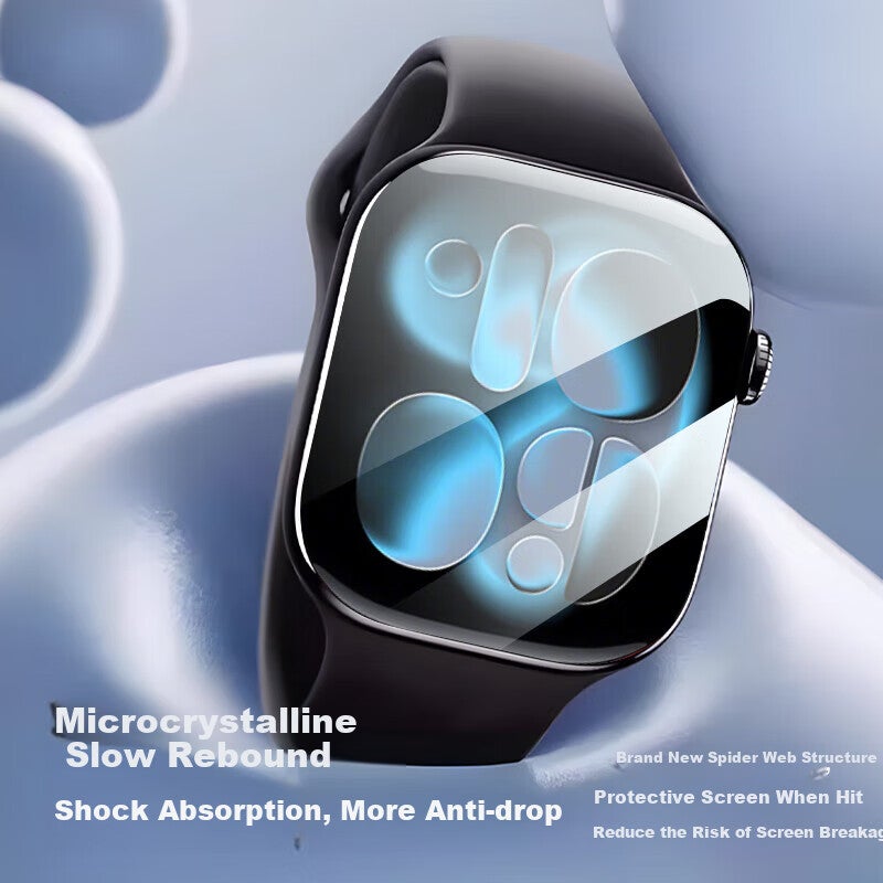 Smorss [2 Pieces] Screen Protector for Apple Watch S11/S10, Full Coverage Ultra-Clear Anti-Drop Tempered Glass Film for IWatch S11, Non-Tempered Glass Film for Apple Watch S11/S10, 42mm - Image 5