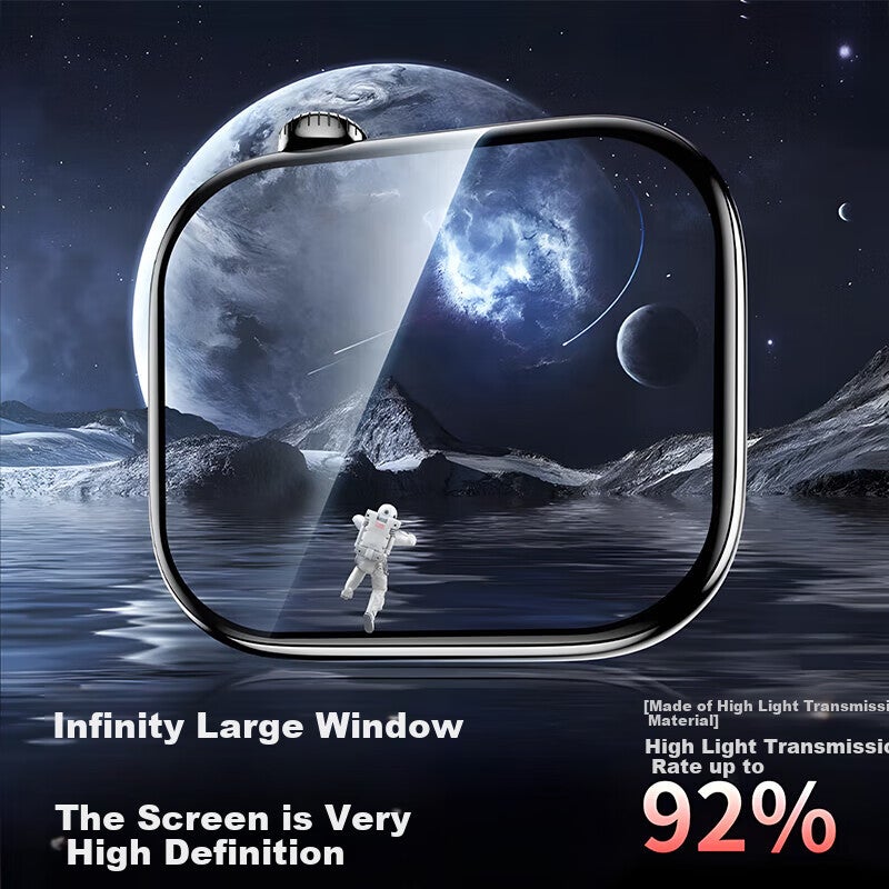 Smorss [2 Pieces] Screen Protector for Apple Watch S11/S10, Full Coverage Ultra-Clear Anti-Drop Tempered Glass Film for IWatch S11, Non-Tempered Glass Film for Apple Watch S11/S10, 42mm - Image 1
