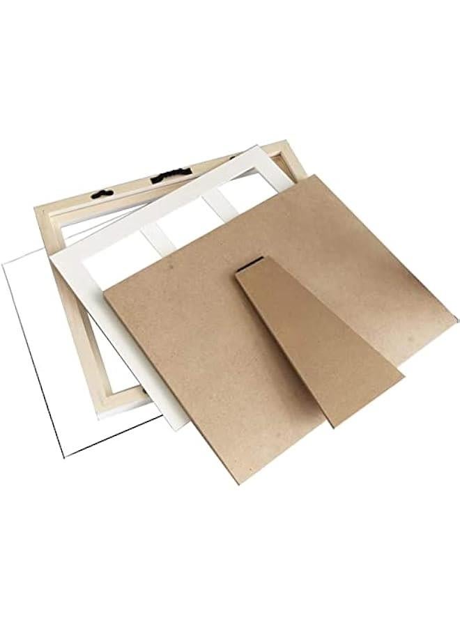 Baby Clay Handprint Footprint Kit Picture Frame, Perfect for Baby Gifts, Memory Photo Frame - Newborn Baby Keepsake Frames Plaster Kit Photo Frame - Image 3