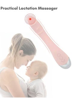 Soft Breast Massager for Breastfeeding Heat and ibration Adjustable for Clogged Ducts, Improve Milk Flow Engorgement