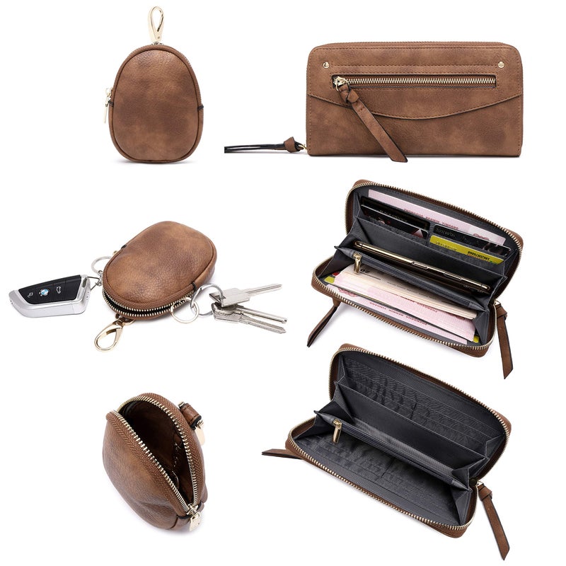 lapsting Hobo Bags for Women Handbags Purse Ladies Boho Shoulder Bag Crossbody Vegan Leather - Image 5
