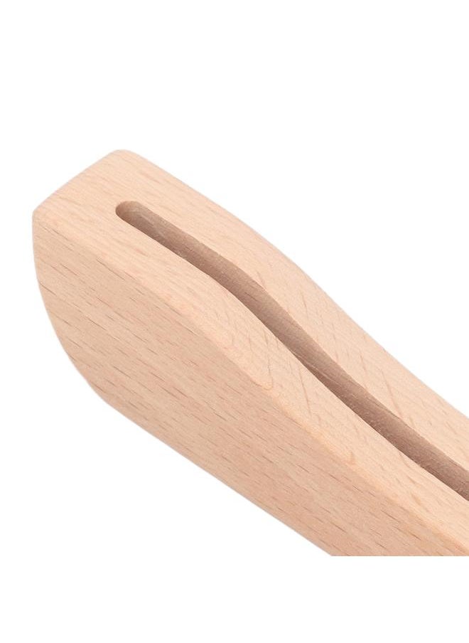 2pcs Grill Pan Handle Holder Prevents Scald Heat Resistance Wooden Hot Pan Handle Cover for Grill Plate Frying Pan