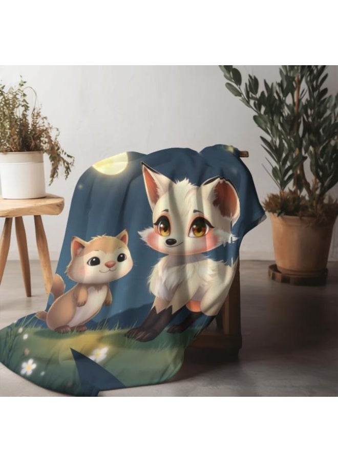 general Children's or student cartoon flannel thin blanket (warm and comfortable, suitable for sleep, games) 100cm*150cm - 339 - Image 5