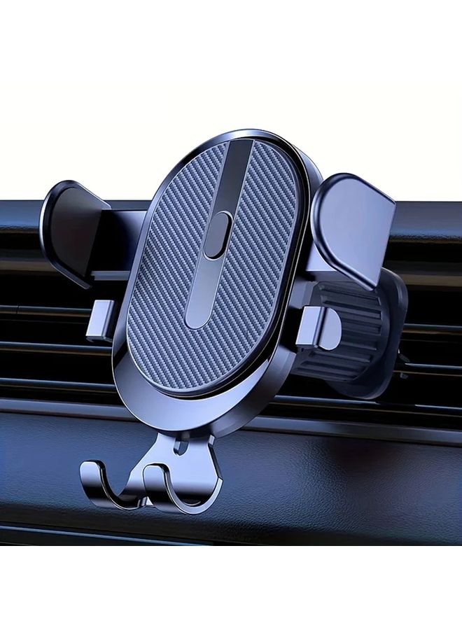 2025 Upgrade Auto Locking Universal Black Air Vent Phone Holder Mount - Image 1
