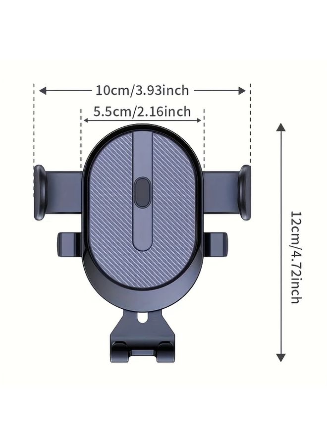 2025 Upgrade Auto Locking Universal Black Air Vent Phone Holder Mount - Image 2