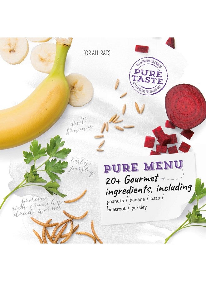 Witte Molen Pure Rat Seed Mixture Peanut & Banana Dry Rat Food (Dumbo Rats, Manx Rats, Dwarf Rats, Rex Rats) (Pure Rat Seed Mixture Peanut & Banana) - Image 4