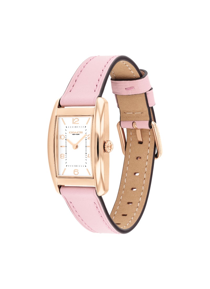 COACH Rectangle Analog Women's White Case Watch - 14504313  - Image 2
