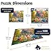 White Mountain Family Road Trip Mount Rushmore Puzzle 1000 Piece Jigsaw Puzzles for Adults and Families - Image 4