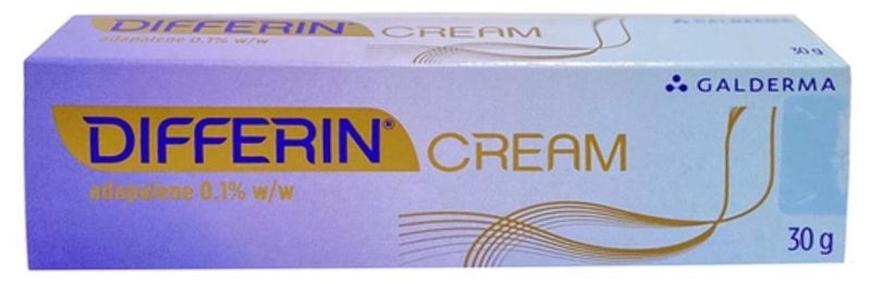 differin Cream Adapalene 0.1% w/w 30 G - Image 1