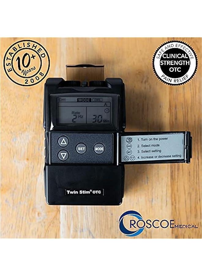 Arabest OTC TENS Unit for Back, Neck, and Sciatica Pain Relief - Clinical Strength Muscle Stimulator for Lower Back Pain - TENS 7000 Stim Machine  - Image 4