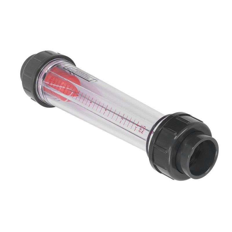 Liquid Flowmeter 1.2‑12m³/h 4% High Accuracy Transparent Tube - Acid & Alkali Resistant ABS Plastic Pipe Flowmeter for Chemical Petroleum Scientific Research Fields - Image 5