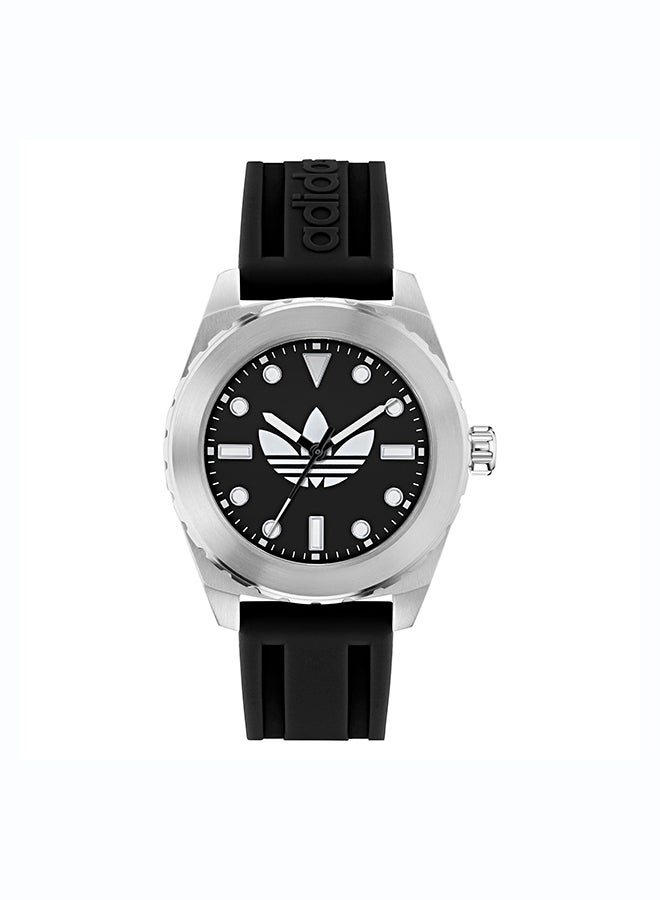 Adidas Uni Discoverer One Blk Dl Ss Cs 44 Mm Qtz Blk Sil Ss25 - Image 1