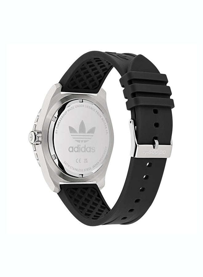 Adidas Uni Discoverer One Blk Dl Ss Cs 44 Mm Qtz Blk Sil Ss25 - Image 3