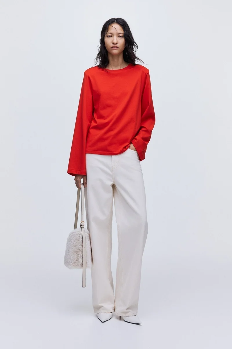 H&M Shoulder-pad top