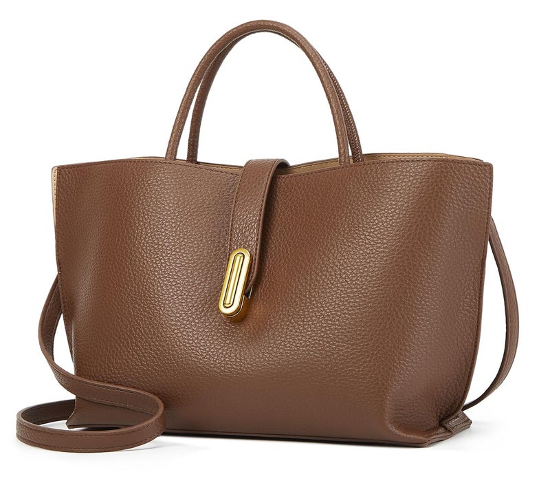 Pocadri Women Vegan Leather Tote Bucket Bags Y2K Trendy Large Vintage Hobo Purses Shoulder Handbags - Image 1