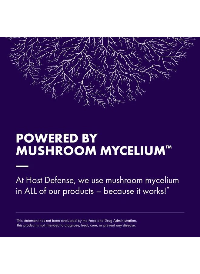 Host Defense - Mushrooms Lion's Mane Extract - Lion's Mane Liquid Supplement for Brain Health - Mushroom Support for Focus & Memory Function - Immune & Nervous System Support - 1 fl oz (30 Servings)* - Image 1