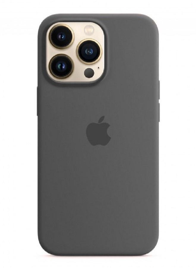 CATANES - iPhone 13 Pro Max Silicone Case Soft Shockproof Protective Cover 6.7inch Dark Grey - Image 1