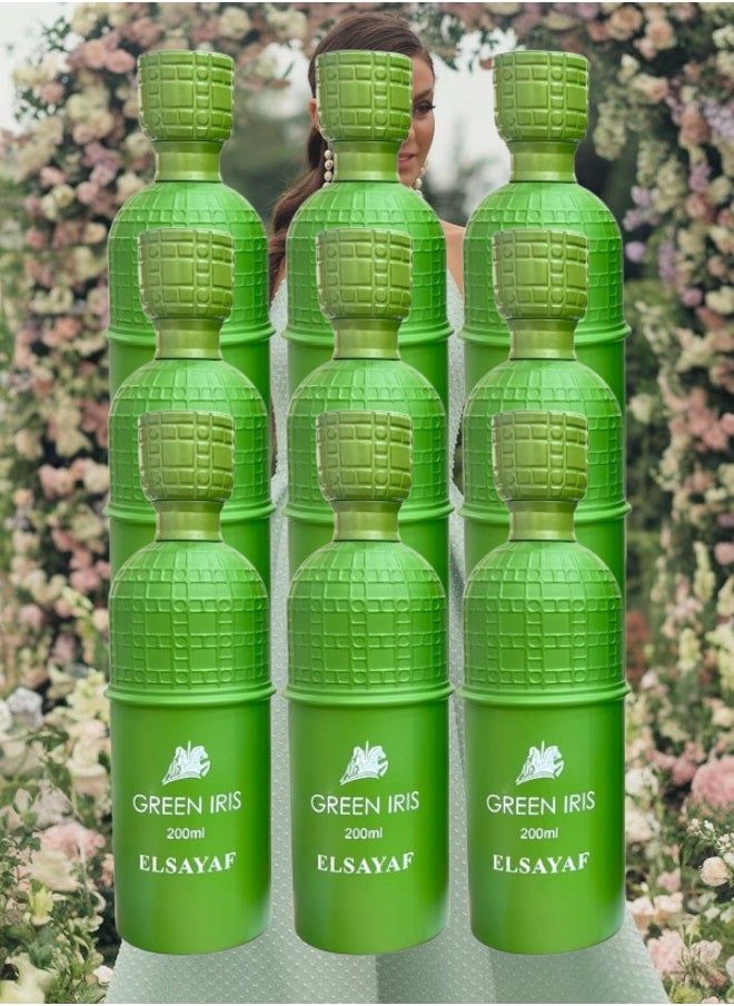 IRIS 9 Pieces Green Iris Perfume 200ML  - Image 1