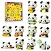HIGH GODO 12Pack Pandas Party Favors Building Set 1977PCS Cute Animals Set for Goodie Bag Stuffers Classroom Prizes Party Favors Birthday Gift for Teens 14 Not Compatible with Major Brand - Image 2