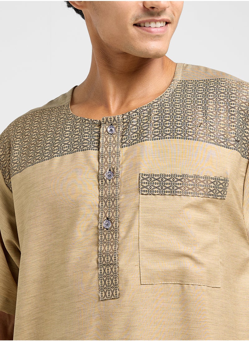 Robert Wood Elegant Thobe  - Image 3