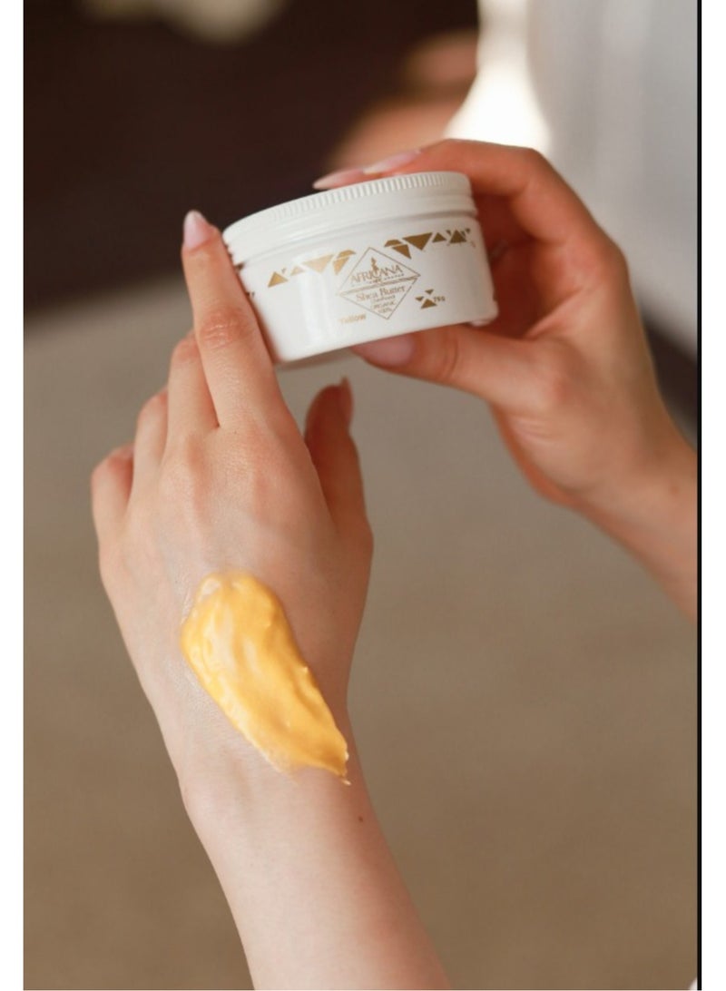 AFRICANANPC Africana Shea Butter Yellow 75gm - Image 4