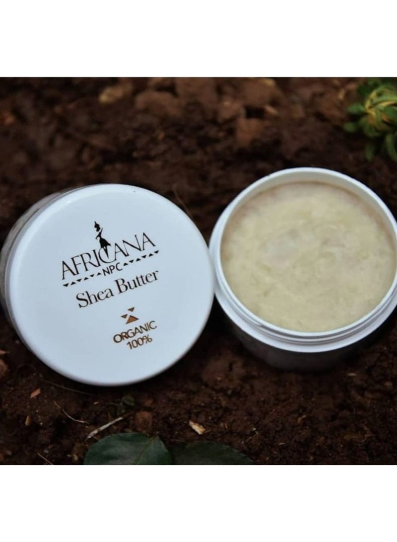 AFRICANANPC Africana Shea Butter Yellow 75gm - Image 2