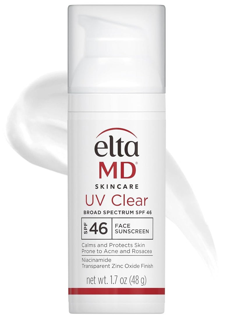 EltaMD Tinted UV Clear Facial Sunscreen With SPF 46 - Image 1