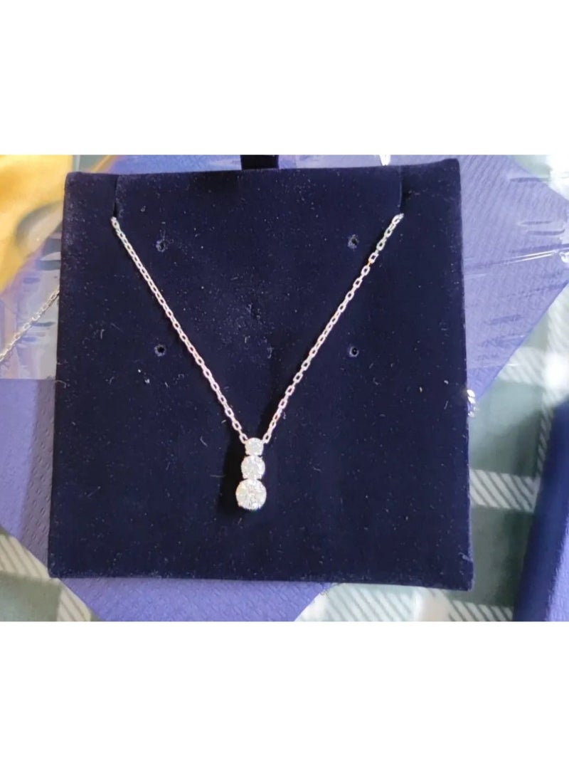 Swaroop Designer Attract Trilogy Pendant Necklace for Women - Image 3