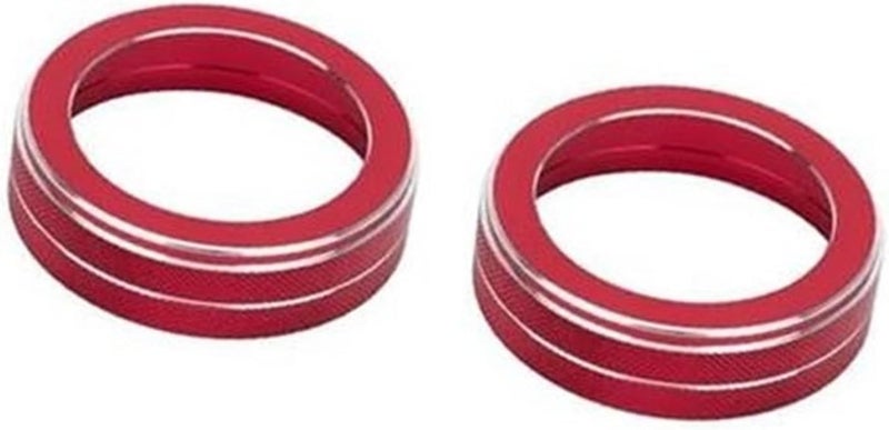 Vuzmode Car Multimedia Button Covers - Red - Image 1