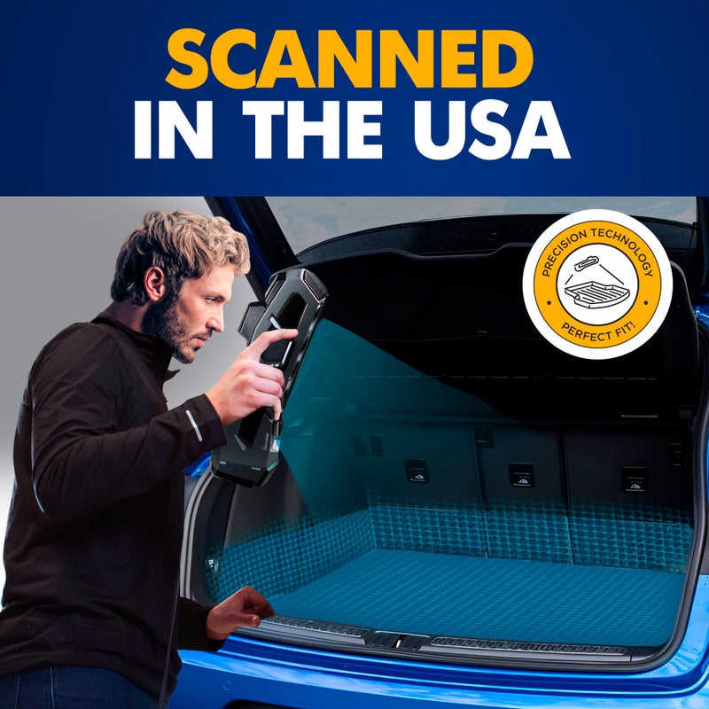EcoLiner USA EcoLiner USA Premium Cargo Liner for Porsche MACAN 2015-2024- 100% Protection - Custom Fit Car Trunk Mat - All-Season Black Cargo Mat - Laser Measured Trunk Liners for Porsche MACAN 2015-2024 - Image 2