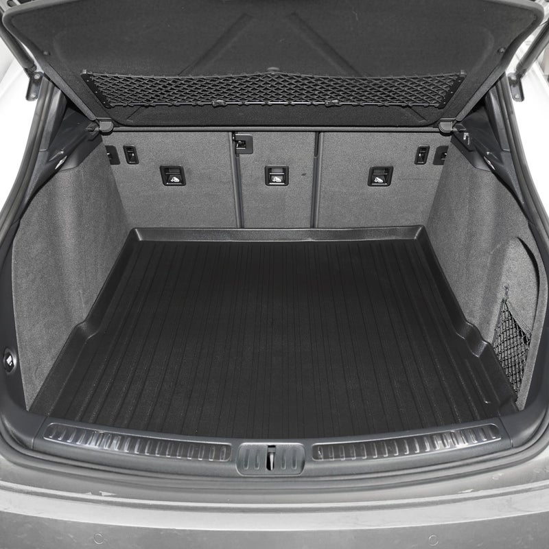 EcoLiner USA EcoLiner USA Premium Cargo Liner for Porsche MACAN 2015-2024- 100% Protection - Custom Fit Car Trunk Mat - All-Season Black Cargo Mat - Laser Measured Trunk Liners for Porsche MACAN 2015-2024 - Image 1